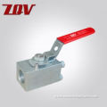 Threaded End Bolted Body Floating Ball Valve